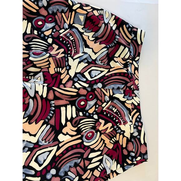 NWT Nina Parker Womens Plus 2X Tribal Printed Tailored Straigh Leg Pants Artsy - Picture 16 of 16